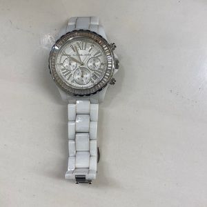 White Michael Kors watch